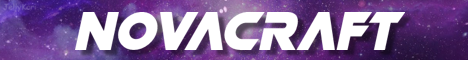 NovaCraft Minecraft Server banner