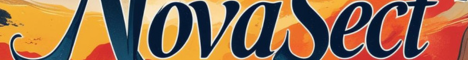 NovaSect Minecraft Server banner