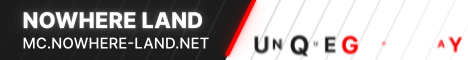 Nowhere Land Minecraft Server banner