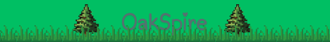 Oakspire Minecraft Server banner