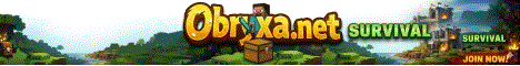 obryxa Minecraft Server banner
