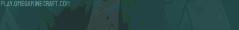 OmegaMinecraft Minecraft Server banner