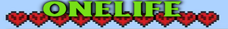 OneLife Minecraft Server banner