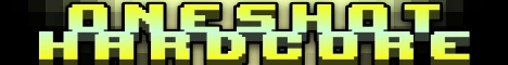 OneShot Hardcore Minecraft Server banner