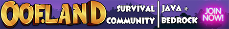 OOF.LAND Minecraft Server banner