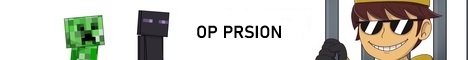 OP Prsion Minecraft Server banner