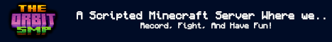 Orbit Launchpad Minecraft Server banner