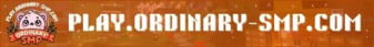 Ordinary SMP Minecraft Server banner