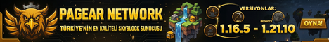 Pagear Network Minecraft Server banner