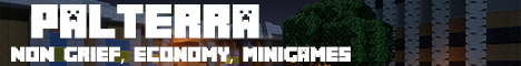Palterra Minecraft Server banner