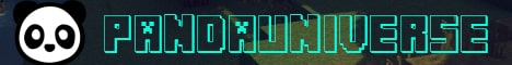 PandaUniverse Minecraft Server banner