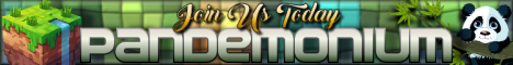 Pandemonium Minecraft Server banner