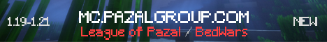 Pazal Network Minecraft Server banner