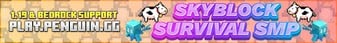 Penguin GG Minecraft Server banner
