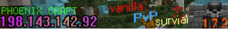 Phoenix Craft Minecraft Server banner