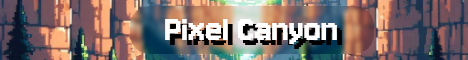 Pixel Canyon SMP Minecraft Server banner