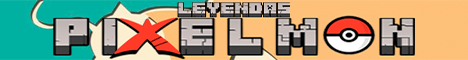 Pixelmon Leyendas Minecraft Server banner