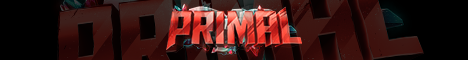 PRIMAL Minecraft Server banner