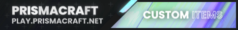 PrismaCraft Minecraft Server banner