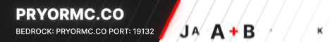 PryorSurvival Minecraft Server banner