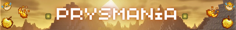 Prysmania Network Minecraft Server banner