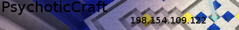 PsychoticCraft Minecraft Server banner