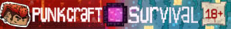Punkcraft Minecraft Server banner