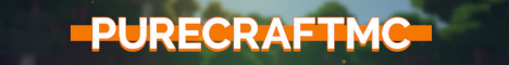 PureCraftMC Minecraft Server banner