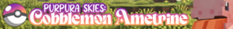 Purpura Skies: Cobblemon Ametrine Minecraft Server banner