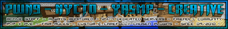 Pwn9 YASMP Minecraft Server banner