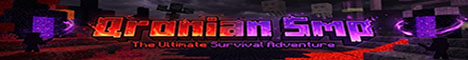 Qronian Smp Minecraft Server banner