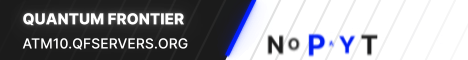 Quantum Frontier ATM10 Minecraft Server banner