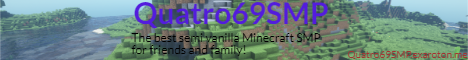 Quatro69SMP Minecraft Server banner