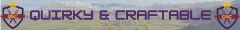 Quirky & Craftable Minecraft Server banner