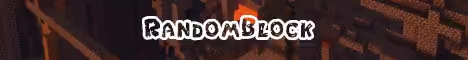 Randomblock Minecraft Server banner