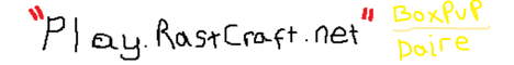 RastCraft Minecraft Server banner
