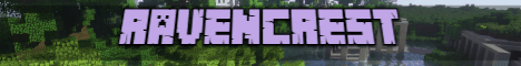 Ravencrest Minecraft Server banner