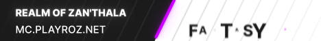 Realm Of Zanthala Minecraft Server banner