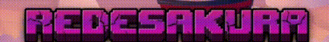 Rede Sakura Minecraft Server banner