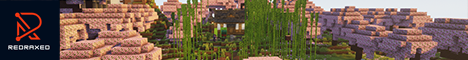 Redraxed Snapshots Minecraft Server banner