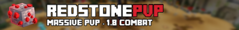 RedstonePvP Minecraft Server banner