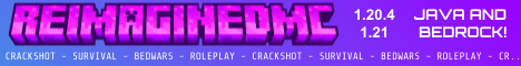ReImaginedMC Minecraft Server banner