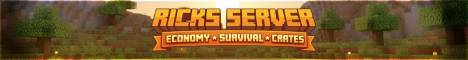 Ricks MC Server Minecraft Server banner