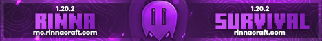 Rinna Craft Minecraft Server banner