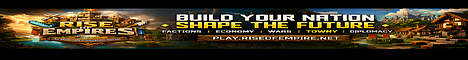 Rise of Empires Minecraft Server banner