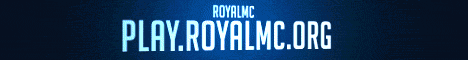 RoyalMC Minecraft Server banner