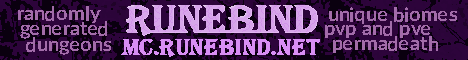 Runebind Minecraft Server banner