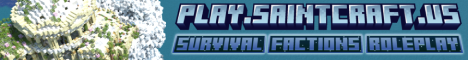 Saintcraft Minecraft Server banner