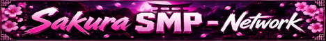 Sakura SMP - Network Minecraft Server banner