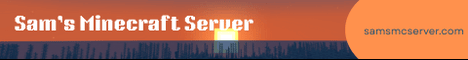 Sams Minecraft Server Minecraft Server banner